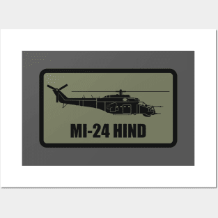 MI-24 Hind Posters and Art